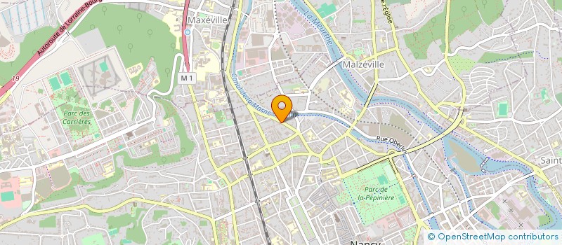 localisation de l'entreprise CONTINENT 17  NANCY