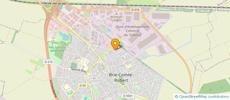localisation de l'entreprise CONTINENT SPORTS à BRIE-COMTE-ROBERT