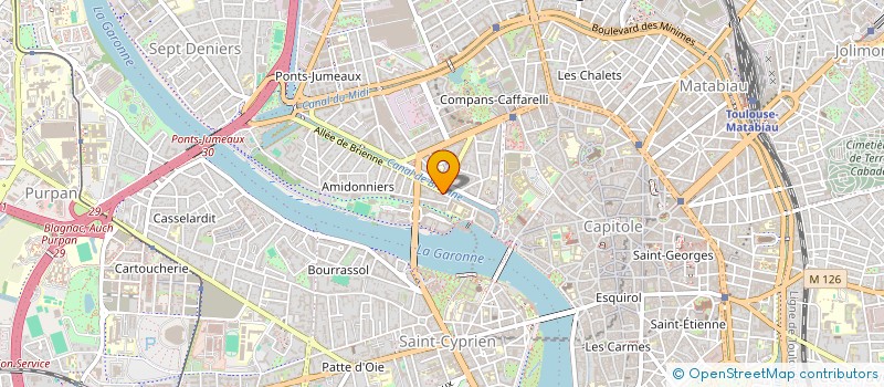 localisation de l'entreprise CONTINENTAL ASSURANCES  TOULOUSE