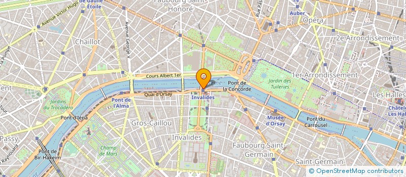 localisation de l'entreprise CONTINENTAL CIRCUS  PARIS 07