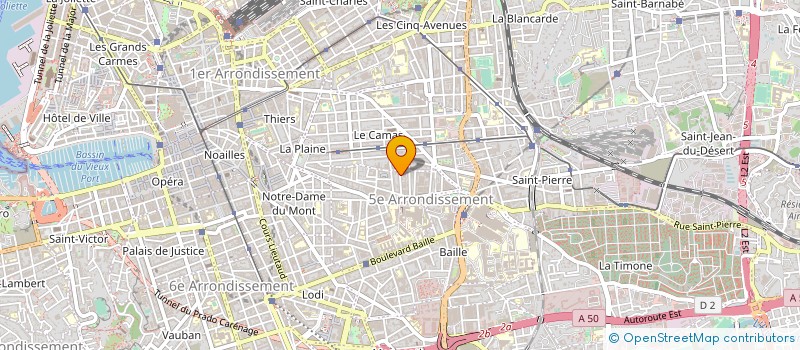 localisation de l'entreprise CONTINENTAL & CO à MARSEILLE