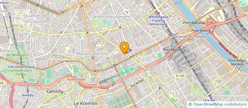 localisation de l'entreprise CONTINENTAL MARCHE  PARIS