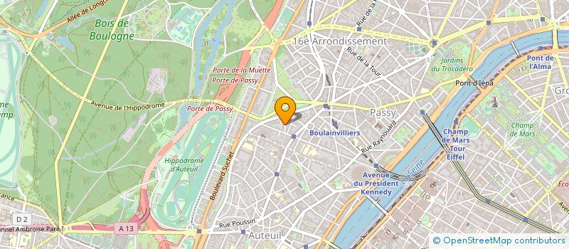 localisation de l'entreprise CONTINENTAL TOWER  PARIS