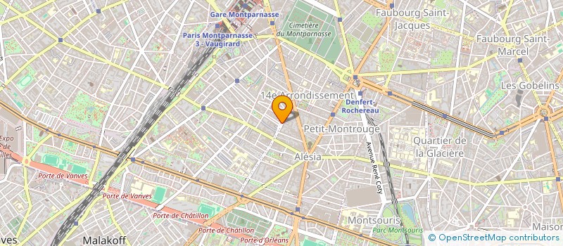 localisation de l'entreprise CONTINENTALE D ENTRETIEN  PARIS