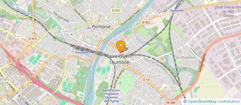 localisation de l'entreprise CONTINENTALE PROTECTIONS SERVICES à SAINT-OUEN-L'AUMONE