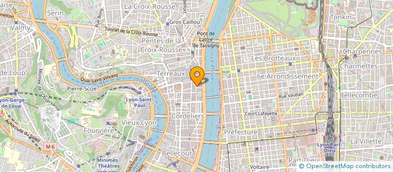 localisation de l'entreprise CONTINENTS DU MONDE  LYON