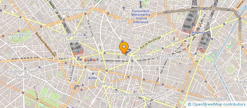 localisation de l'entreprise CONTINSOUZA SA à PARIS