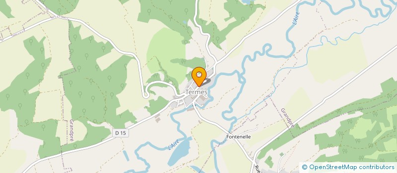localisation de l'entreprise CONTINUATION SOCIETE D'EXPLOITATION à GRANDPRE