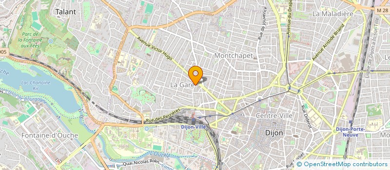 localisation de l'entreprise CONTINUITE ET CHANGEMENT  DIJON