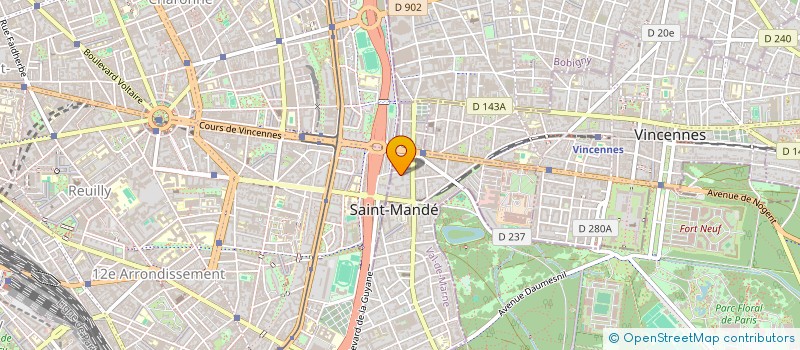 localisation de l'entreprise CONTINUITY LABS à SAINT-MANDE