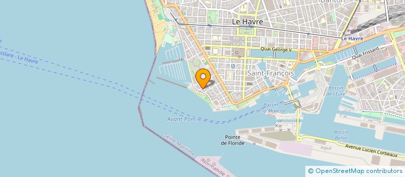 localisation de l'entreprise CONTINUOS PROGRESS 76 à LE HAVRE