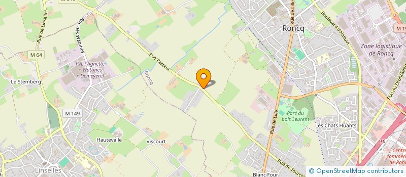 localisation de l'entreprise CONTINUUM  RONCQ