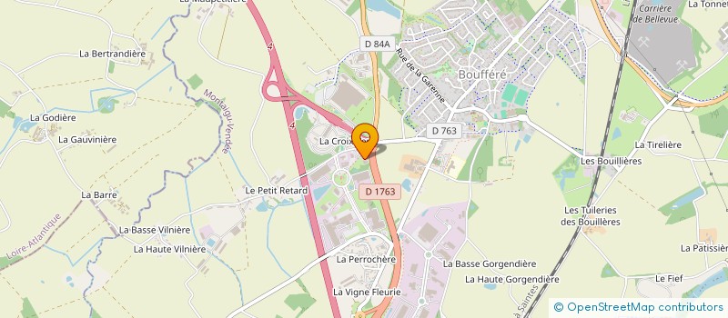 localisation de l'entreprise CONTINUUM à MONTAIGU-VENDEE