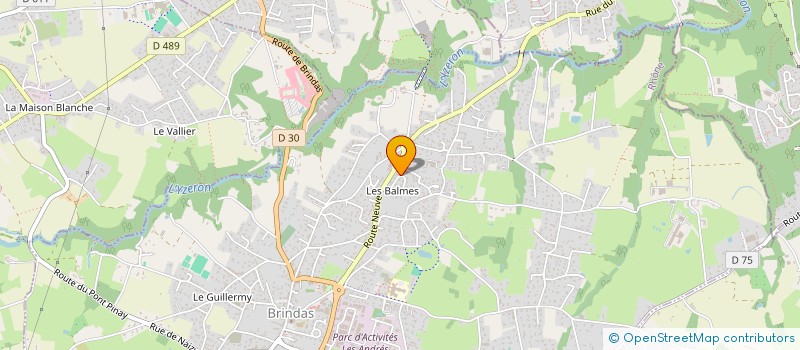 localisation de l'entreprise CONTINUUM OFFICE HOLDING  BRINDAS