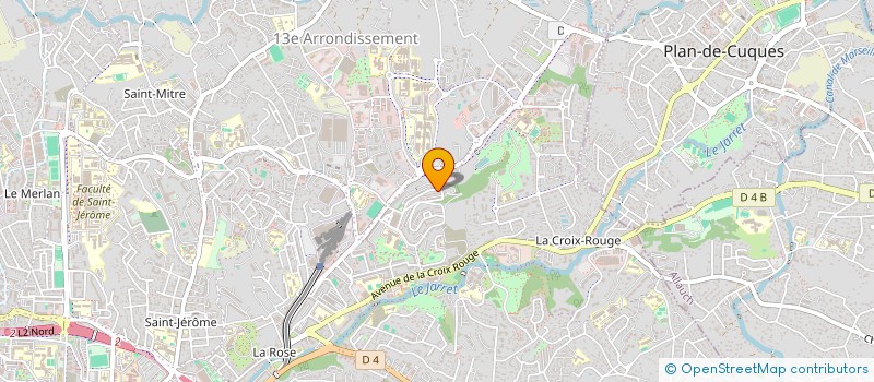 localisation de l'entreprise CONTINUUM PROTECT  MARSEILLE