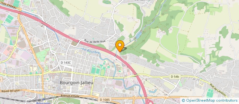 localisation de l'entreprise CONTINUUM TECHNOLOGIES  RUY-MONTCEAU