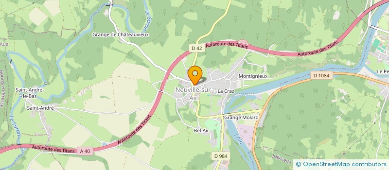 localisation de l'entreprise CONTION LOUIS ET FILS à DRUILLAT