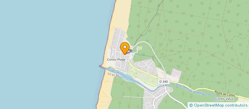 localisation de l'entreprise CONTIS CULTURE ET CINEMA  SAINT-JULIEN-EN-BORN