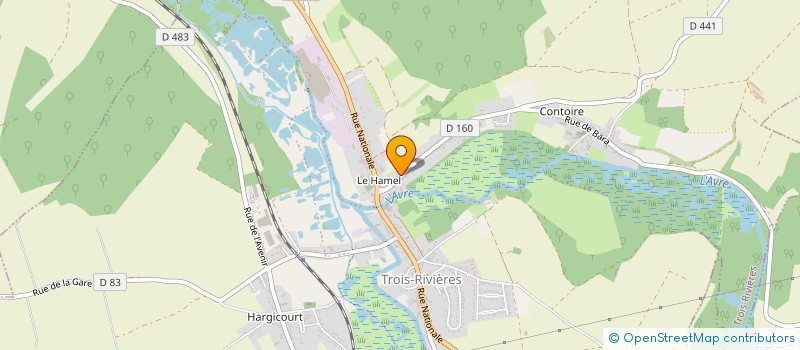 localisation de l'entreprise CONTOIRE HAMEL TEAM ORGANISATION  TROIS-RIVIERES