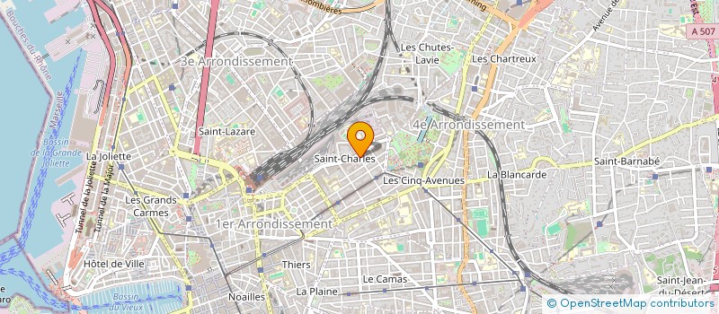 localisation de l'entreprise CONTOUR à MARSEILLE