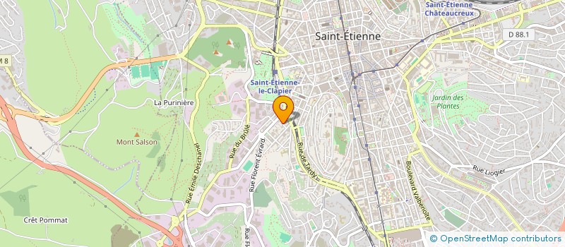 localisation de l'entreprise CONTOUR  VILLARS