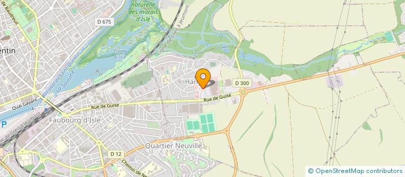 localisation de l'entreprise CONTOYDIS à HARLY