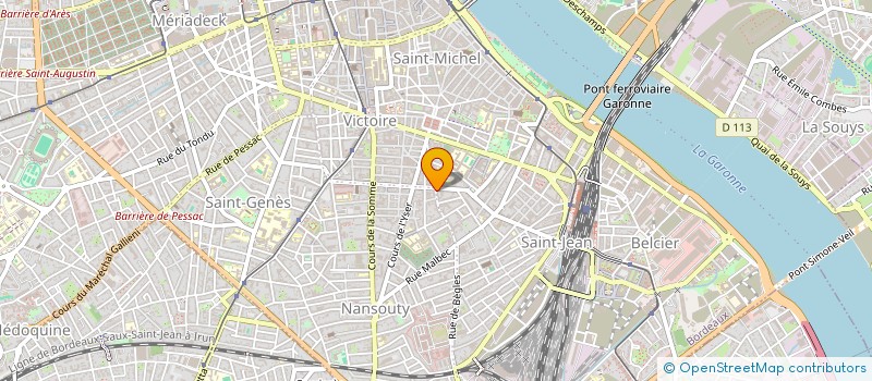 localisation de l'entreprise CONTRAPORTADA à BORDEAUX