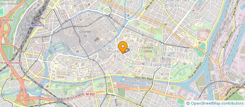 localisation de l'entreprise CONTRASEPTIK à STRASBOURG