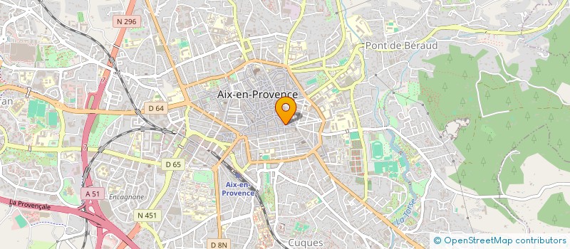 localisation de l'entreprise CONTRASTE à AIX-EN-PROVENCE