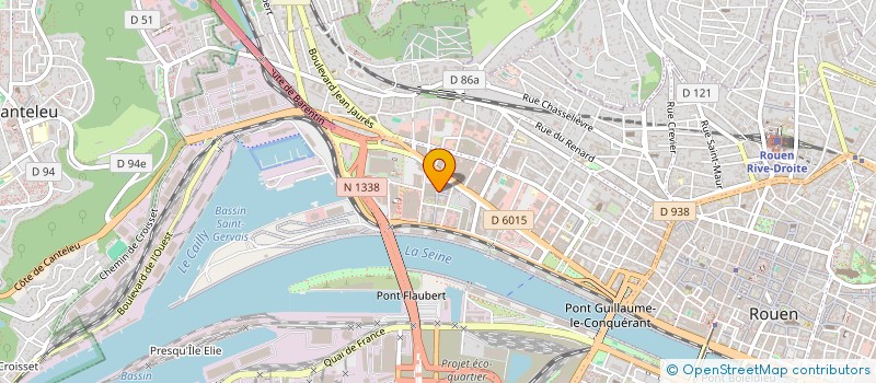 localisation de l'entreprise CONTRAT SOCIAL IMMO à ROUEN