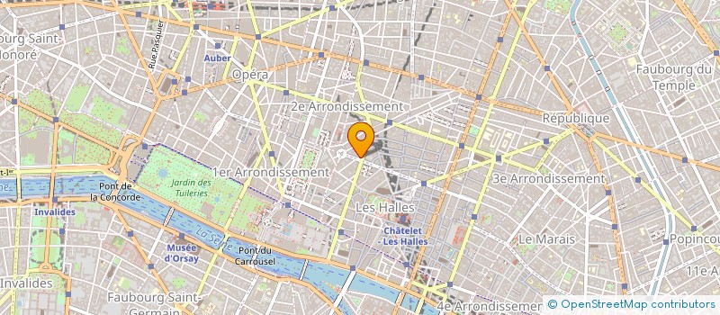 localisation de l'entreprise CONTRE ALLEE à PARIS