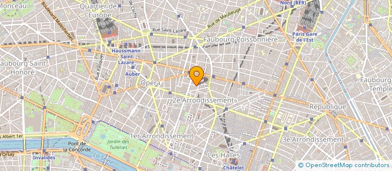 localisation de l'entreprise CONTRE JOUR à PARIS