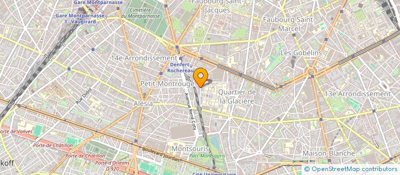 localisation de l'entreprise CONTRE JOUR à PARIS