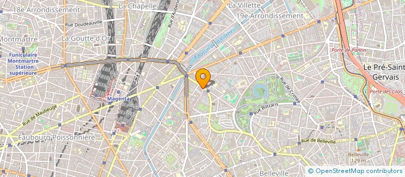 localisation de l'entreprise CONTRE LE PIRE  PARIS