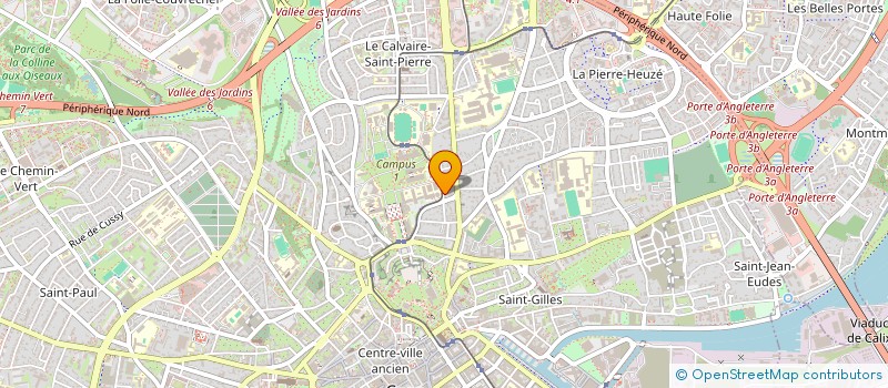localisation de l'entreprise CONTRE-UT à CAEN