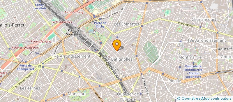 localisation de l'entreprise CONTRE VENTS ET MAREES  PARIS