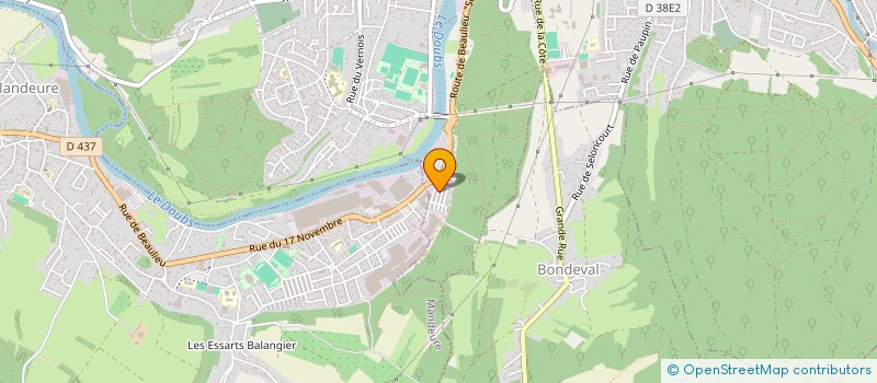 localisation de l'entreprise CONTRE VENTS ET MAREES, LE COMBAT DE GABRIEL  VALENTIGNEY