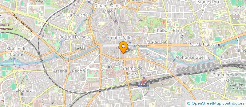 localisation de l'entreprise CONTREFACON  RENNES