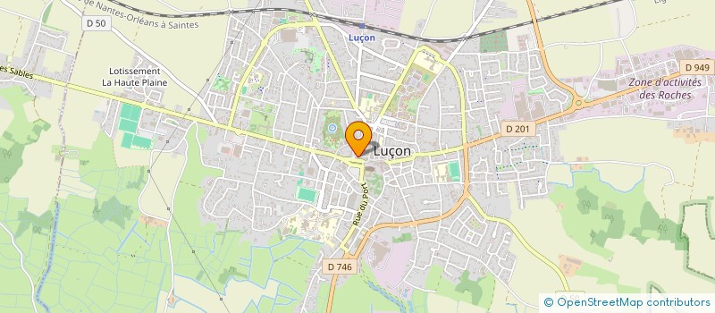 localisation de l'entreprise CONTRENUIT à LUCON