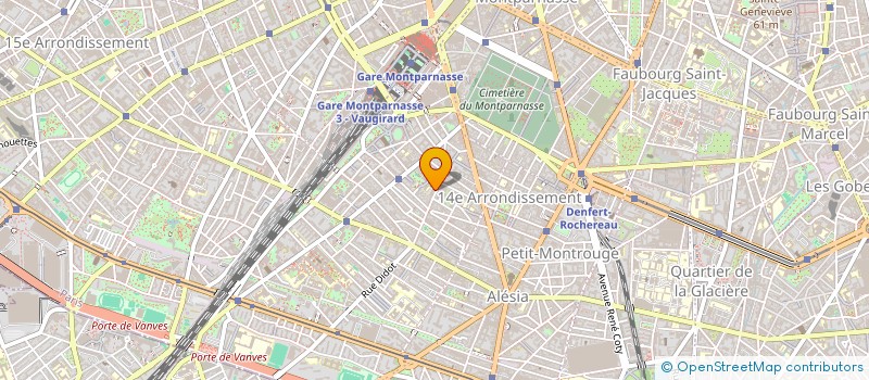 localisation de l'entreprise CONTREPOINT  PARIS