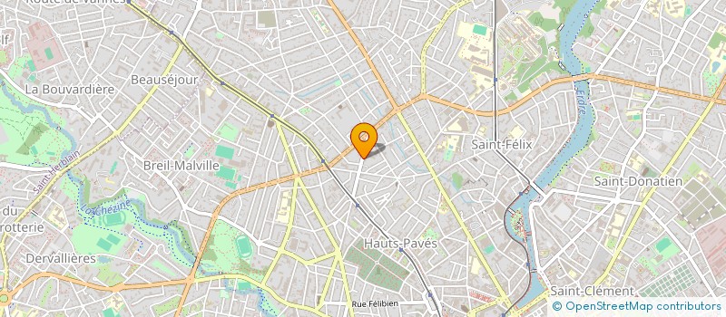 localisation de l'entreprise CONTRESCARPE à NANTES