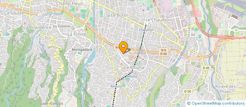localisation de l'entreprise CONTRETEMPS à SAINT-DENIS
