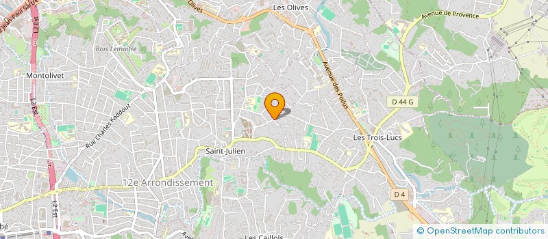 localisation de l'entreprise CONTRIBUTION à MARSEILLE