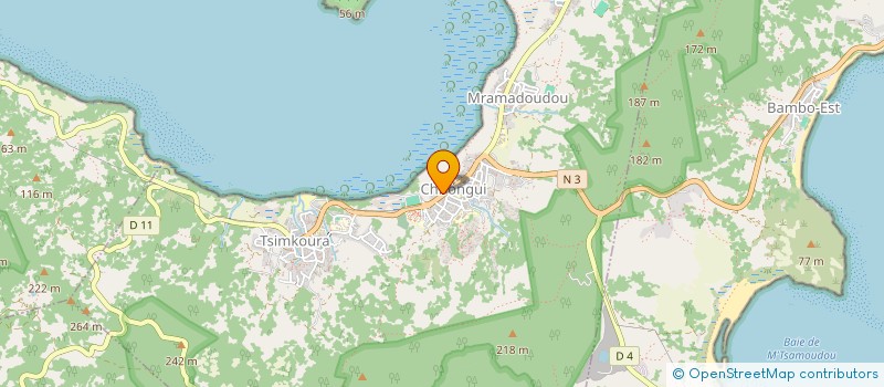 localisation de l'entreprise CONTRIDOM BTP à CHIRONGUI
