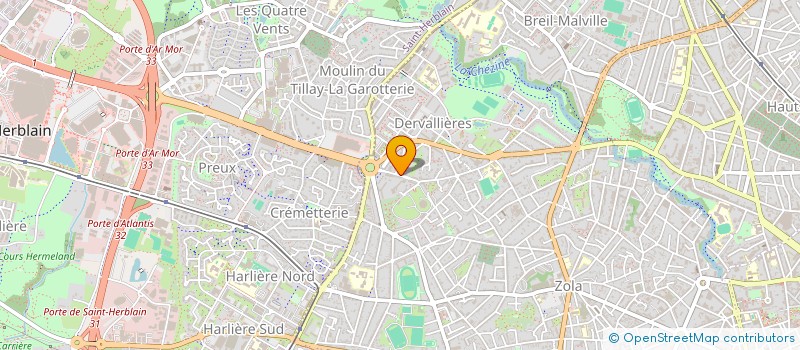 localisation de l'entreprise CONTRIE DEVELOPPEMENT à NANTES