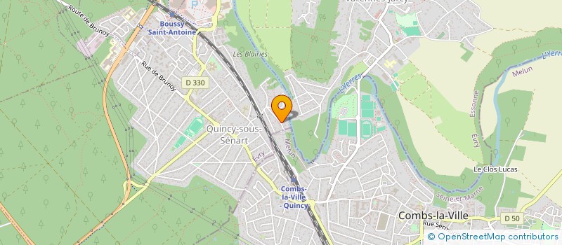 localisation de l'entreprise CONTROL ANTINUISIBLES  QUINCY-SOUS-SENART