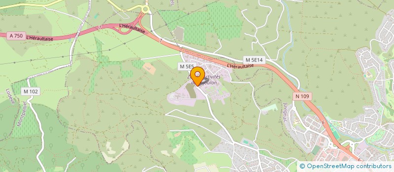 localisation de l'entreprise CONTROL'AUTOS P.F.S  SAINT-GEORGES-D'ORQUES