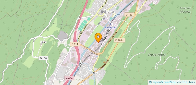 localisation de l'entreprise CONTROL BEL AUTO à BELLIGNAT