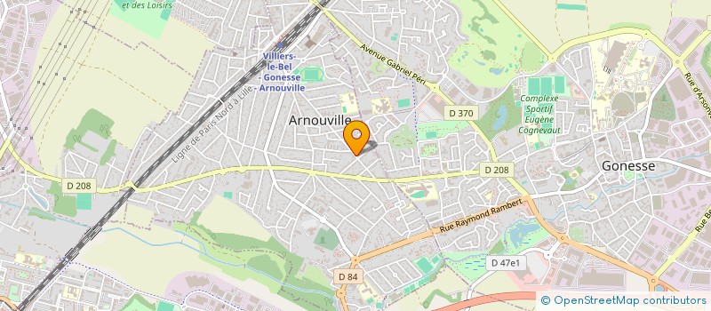 localisation de l'entreprise CONTROL CANA  ARNOUVILLE