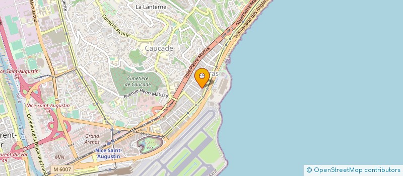 localisation de l'entreprise CONTROL EVENTS à NICE